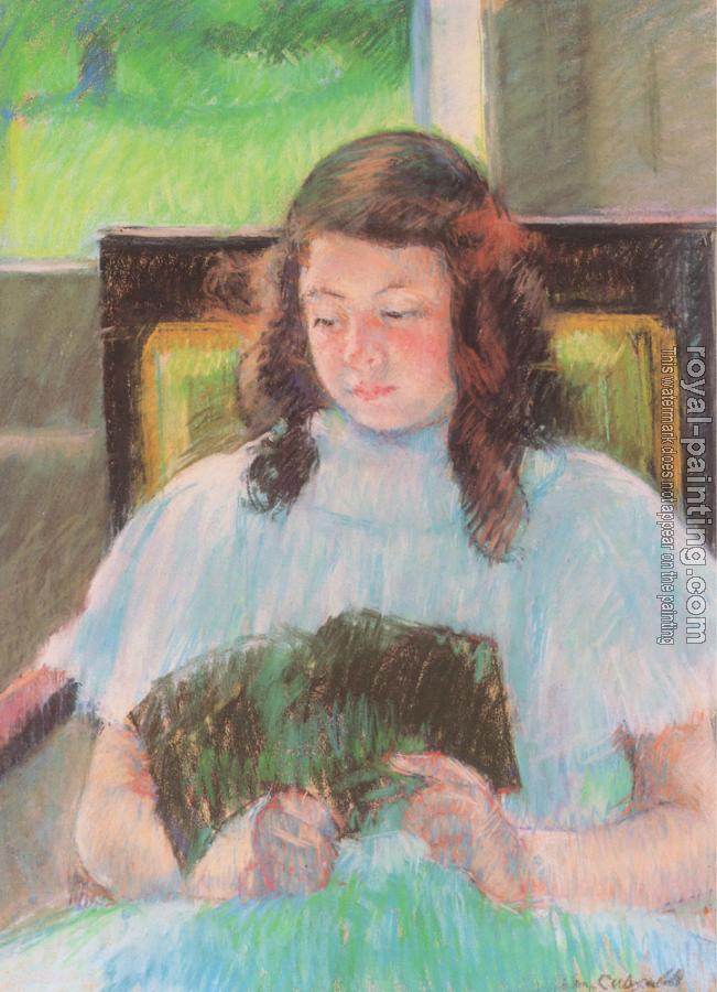 Mary Cassatt : Young Girl Reading
